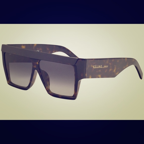 celine flat top square sunglasses